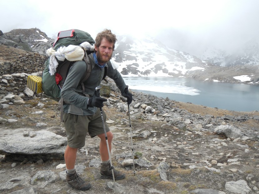 Me at the highest of the Gosaikunda Lakes