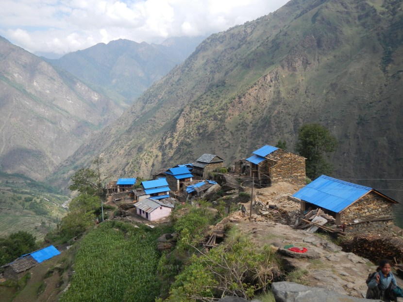 The lower part to the village of Tipling