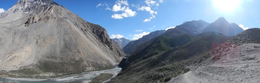 The route taken to head to Dho Tarap from Charka Bhot