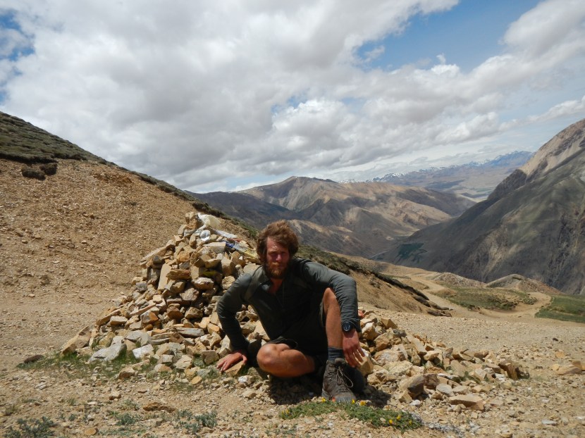 Finally I can see Tibet.  This was the final pass before arriving in the boarder town of Hilsa.  It was pretty windy!
