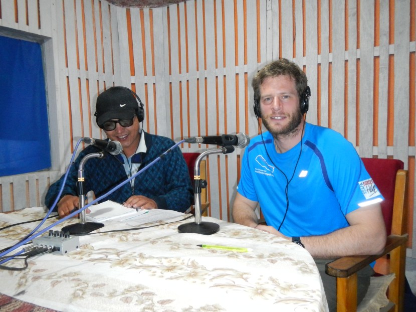 My random radio interview in Taplejung