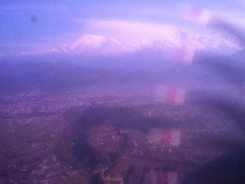 Mount view from the plane